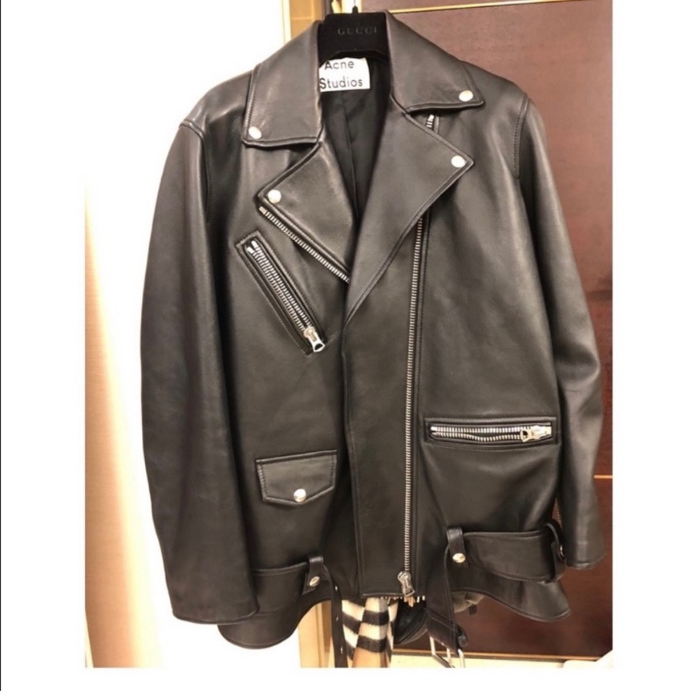 Acne Studios Myrtle Leather Jacket
